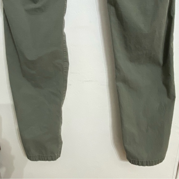 Vuori Ripstop Green Pants Women's Large  Organic Cotton Hiking Outdoor Casual - Picture 8 of 12